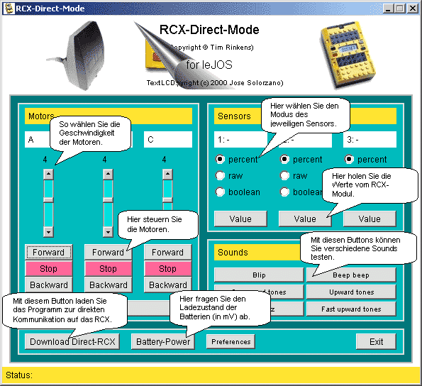 RCXDirectMode